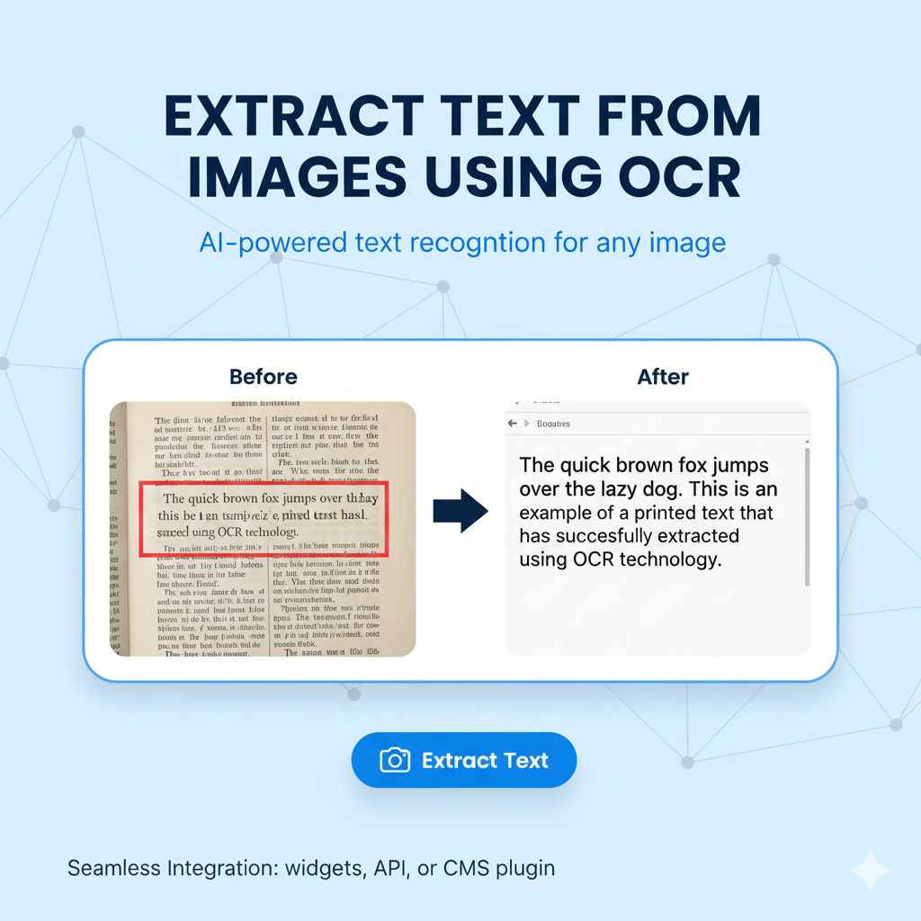 Image-to-Text Extraction tool